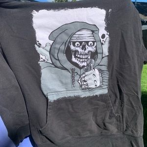 men’s large mf doom hoodie